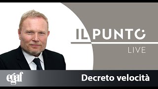 Il Punto Live Decreto velocità  Protospataro [upl. by Aicul]