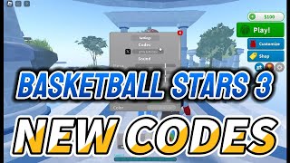 WORKING CODES Basketball Stars 3 All Codes for October 2024 [upl. by Sloatman]