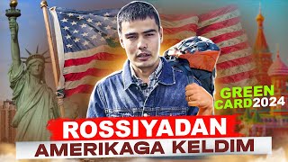 AMERIKAGA KELDIM GREEN CARD 2024 SOHIBI BILAN SUHBAT bugunamerikada amerika greencard2024 [upl. by Belloir]