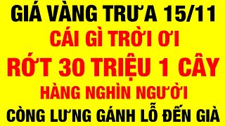 Giá vàng 9999 mới nhất hôm nay 15112024  giá vàng hôm nay  giá vàng 9999 giá vàng 9999 mới nhất [upl. by Sucam733]