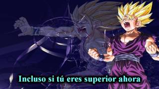 Dragon Ball Z Unmei no Hi Tamashii VS Tamashii  Tema de Gohan Letra español [upl. by Harias893]