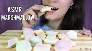 ASMR MARSHMALLOWS EATING SOUNDS  EL ASMR [upl. by Ayokahs]