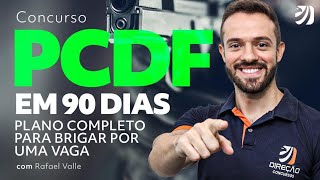 Concurso PCDF Agente de Custódia Como se preparar em 90 DIAS [upl. by Aroel978]