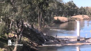 Induced collapse of the Hampden Bridge Wagga Wagga [upl. by Jonis]