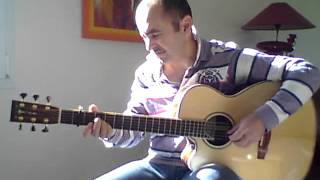 Céline Dion  Parler A Mon Père  Guitare Fingerstyle [upl. by Sheffie]