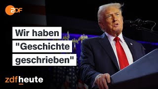 Trump reklamiert Wahlsieg für sich  Die ganze TrumpRede [upl. by Nitreb690]