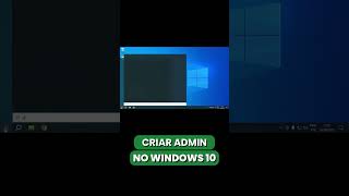 CONFIGURANDO UM USUARIO COMO ADMIN NO WINDOWS 10 [upl. by Hayotal]