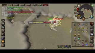 Zerker doing Corporeal Beast Corp solo wHarmonised Nightmare staff  Updated [upl. by Vigen]