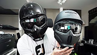 Unboxing Ruroc RG1DX Onyx Asian Fit  Yes for Glasses Snowboard Helmet Review [upl. by Anh]