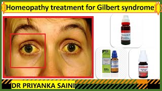 GILBERT SYNDROME LIVER  HOMEOPATHY TREATMENT  BILIRUBIN INCREASED drpriyankashomeopathy [upl. by Dyson]