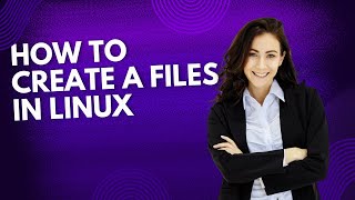 How to create files in Linux  File management [upl. by Trebloc]