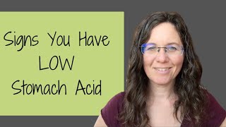 5 Surprising Signs You Have Low Stomach Acid [upl. by Atnwahs]