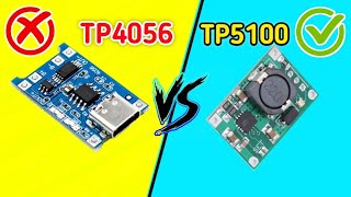 TP4056 VS TP5100 Charging Module Kon sa best hai Lithium battery charging module  TP5000 [upl. by Darcee636]