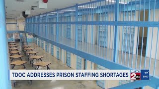 TDOC addresses prison staffing shortages [upl. by Assenyl]