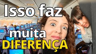 Como escolher ASSENTO NO AVIÃO viajando com CRIANÇAS Dicas e exemplos [upl. by Ehcrop]