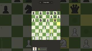 daily puzzle solving at chesscom day125 puzzle chess jharkhandigamer viral trending chess [upl. by Verdha]