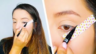 8 Easy Eyeliner Tutorials For Beginners [upl. by Ryley671]