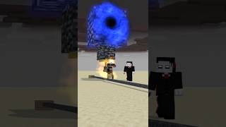 Herobrine  Ghost Rider Balancing Bigger and Bigger Bedrock on a Bike Challenge minecraft shorts [upl. by Donia84]