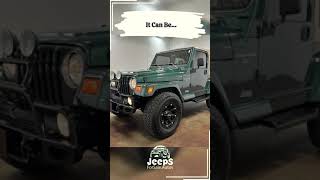 🚙 2000 Jeep Wrangler Sahara For Sale  Low Mileage Alert 🌟  Explore Now at JeepsForSaleAutos 🚨 [upl. by Akemrej]