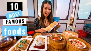 10 BEST FOODS to eat in Hong Kong and exactly WHERE to get them  THE CLASSIC HONG KONG FOOD TOUR [upl. by Yatnuhs]