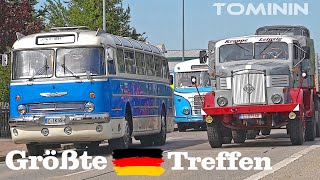 Hartmannsdorf Oldtimertreffen 2024 🚗🚜🚚 Sraz historických vozidel  Německo 🇩🇪 [upl. by Ibmat]