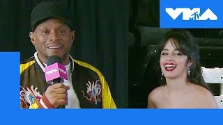 Camila Cabello on VMA Wins amp Favorite Moments  2018 MTV Video Music Awards [upl. by Aneliram]