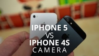 iPhone 5 vs iPhone 4S  Camera [upl. by Anais]