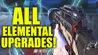 ALL ELEMENTAL UPGRADES TUTORIAL  INFINITE WARFARE ZOMBIES EASTER EGG FIRE WIND STORM VENOM [upl. by Paulina]