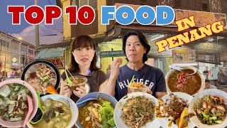 Here’s our MUST TRY 10 top Food in Penang [upl. by Natloz]