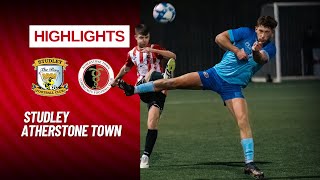 Studley Vs Atherstone Town  Match Highlights 11th November [upl. by Eiznekam]