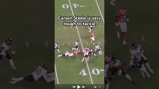 Carson Steele is tough to bring down chiefs chiefskingdom nflpreseason stcf shorts filmreview [upl. by Aubry516]