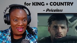 for KING  COUNTRY  Priceless Official Live Music Video REACTION [upl. by Neukam]