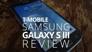 Samsung Galaxy S III Review TMobile [upl. by Alyssa130]