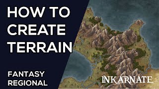 How to Create Terrain Fantasy Regional  Inkarnate Stream [upl. by Silera851]