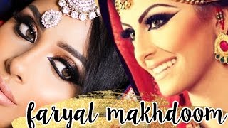 Faryal Makhdoom Wedding Makeup  Arabian Eyeliner  Pakistani Bridal  irenesarah [upl. by Jehovah448]