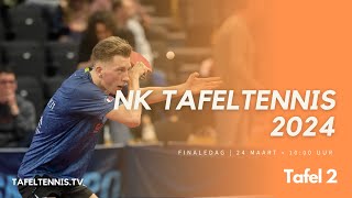 NK Tafeltennis 2024 Finaledag  Tafel 2 [upl. by Sylvan]