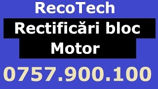 RectificareReconditionare bloc motor [upl. by Eicnahc]