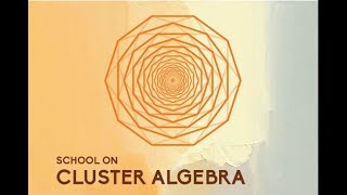 Introduction to cluster algebras and their types Lecture  01 by Jacob Matherne [upl. by Sikata]