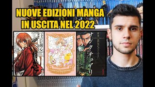 NUOVE EDIZIONI MANGA IN USCITA NEL 2022 [upl. by Odiug757]