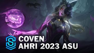 Coven Ahri Skin Spotlight  League of Legends [upl. by Drwde]