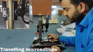 Travelling microscope  class 11th physics practical 11thphysics gseb cbsc a2zpractical991 [upl. by Oivalf]