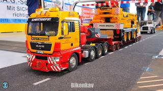 Mega RC Model Truck Collection and RC Construction Vehicles at Modell Truck Nord [upl. by Drucy]