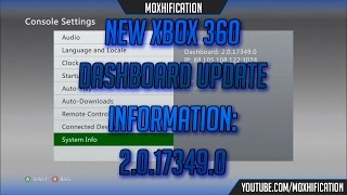 New Xbox 360 Dashboard Update Information 20173490  Beta Update Information [upl. by Bertolde]