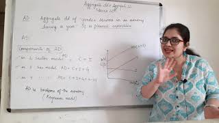 ADDREGATE DEMAND AND AGGREAGTE SUPPLY  COMPONENTS OF AGGREGATE DEMAND  Macroeconomics Class12 [upl. by Gipps]