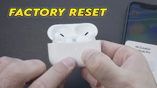 AirPods Pro 2  How to Factory Reset [upl. by Lefton]