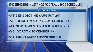 Morningside Mustangs Football 2023 Schedule [upl. by Ynaittirb]