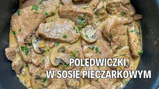 Polędwiczki w sosie pieczarkowym  Prosty Pomysł Na Obiad  jedz pysznie [upl. by Costanza]