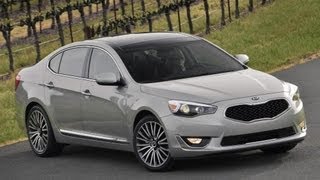 2014 Kia Cadenza Start Up and Review 33 L V6 [upl. by Boy392]