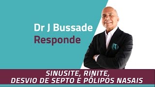 SINUSITE RINITE DESVIO DE SEPTO E PÓLIPOS NASAIS  Medicina Ortomolecular [upl. by Evanthe]