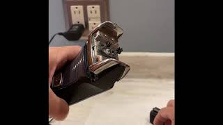 Replacing the blades on a mans Remington electric razor [upl. by Schechter]